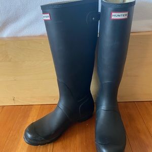 Hunter Wide Calf Adjustable Tall Rain Boot